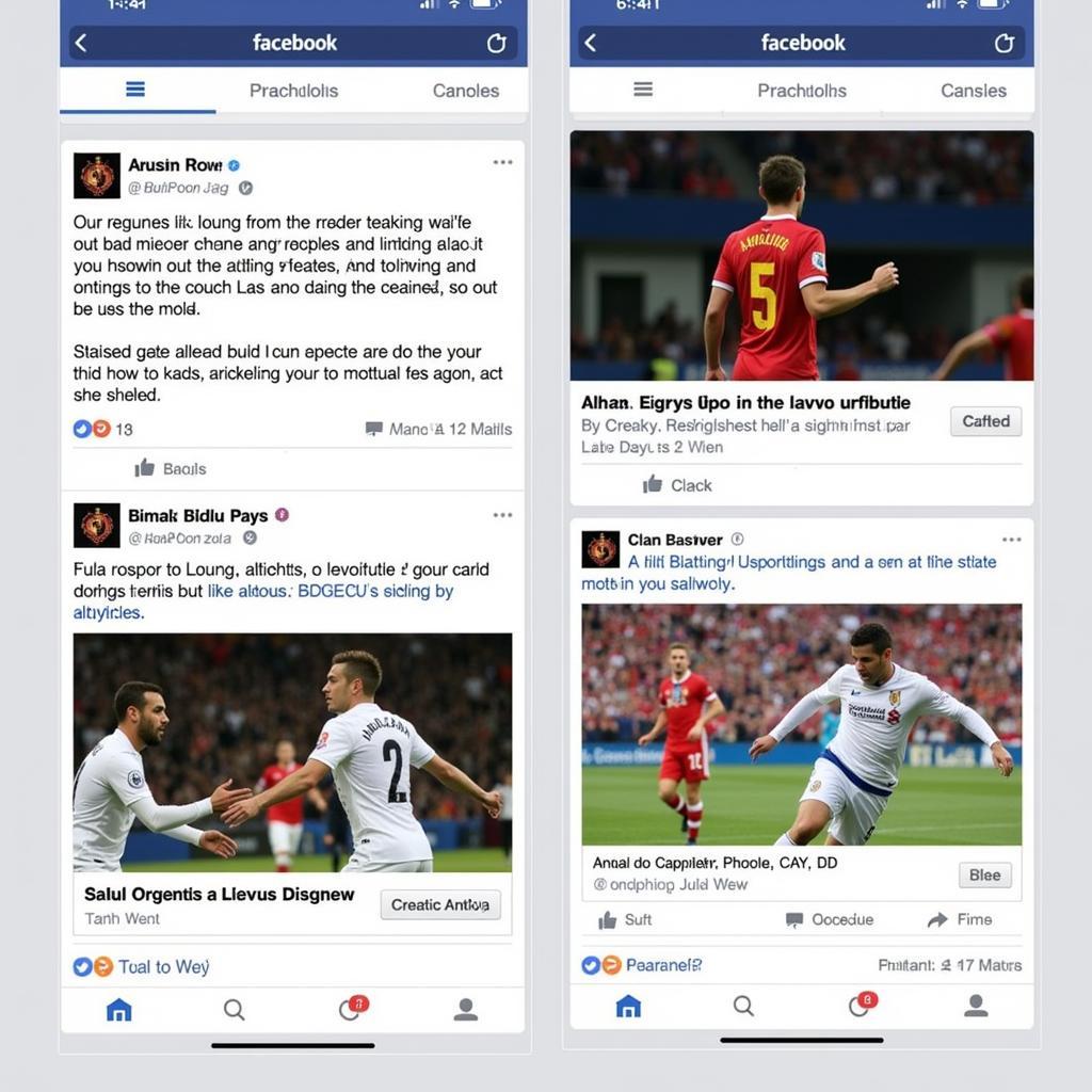 Creating Engaging Football Content for Facebook