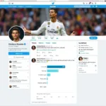 Cristiano Ronaldo Twitter Profile