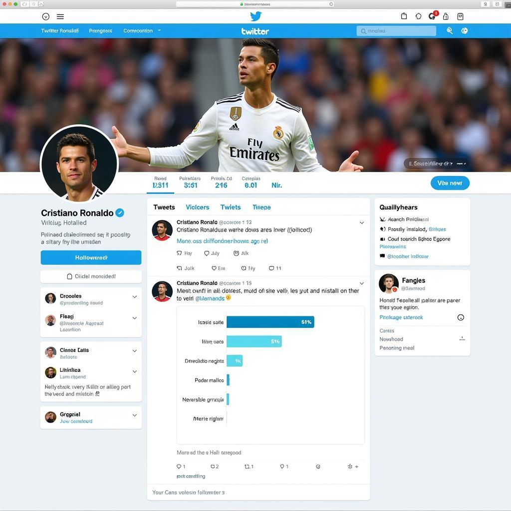 Cristiano Ronaldo Twitter Profile