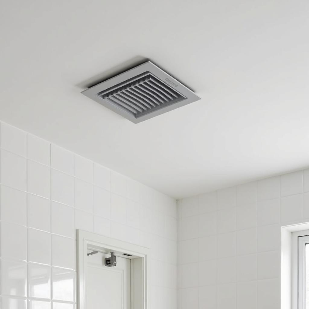 Crompton Exhaust Fan Installed in Bathroom 