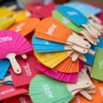 Custom Plastic Hand Fans as Event Giveaways