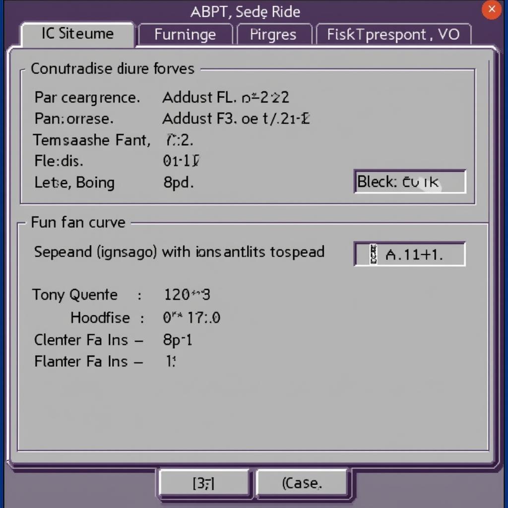 Customizable Fan Curve Settings