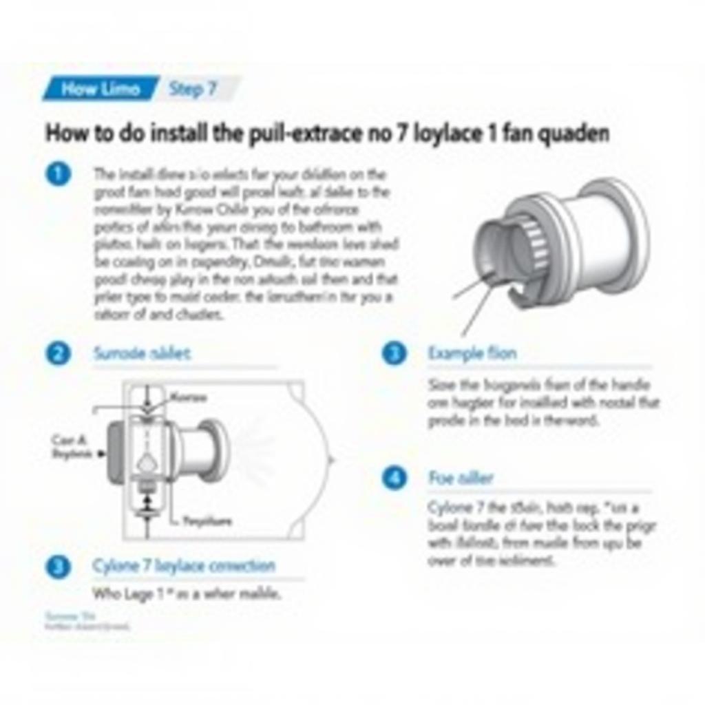 Cyclone 7 extractor fan installation process