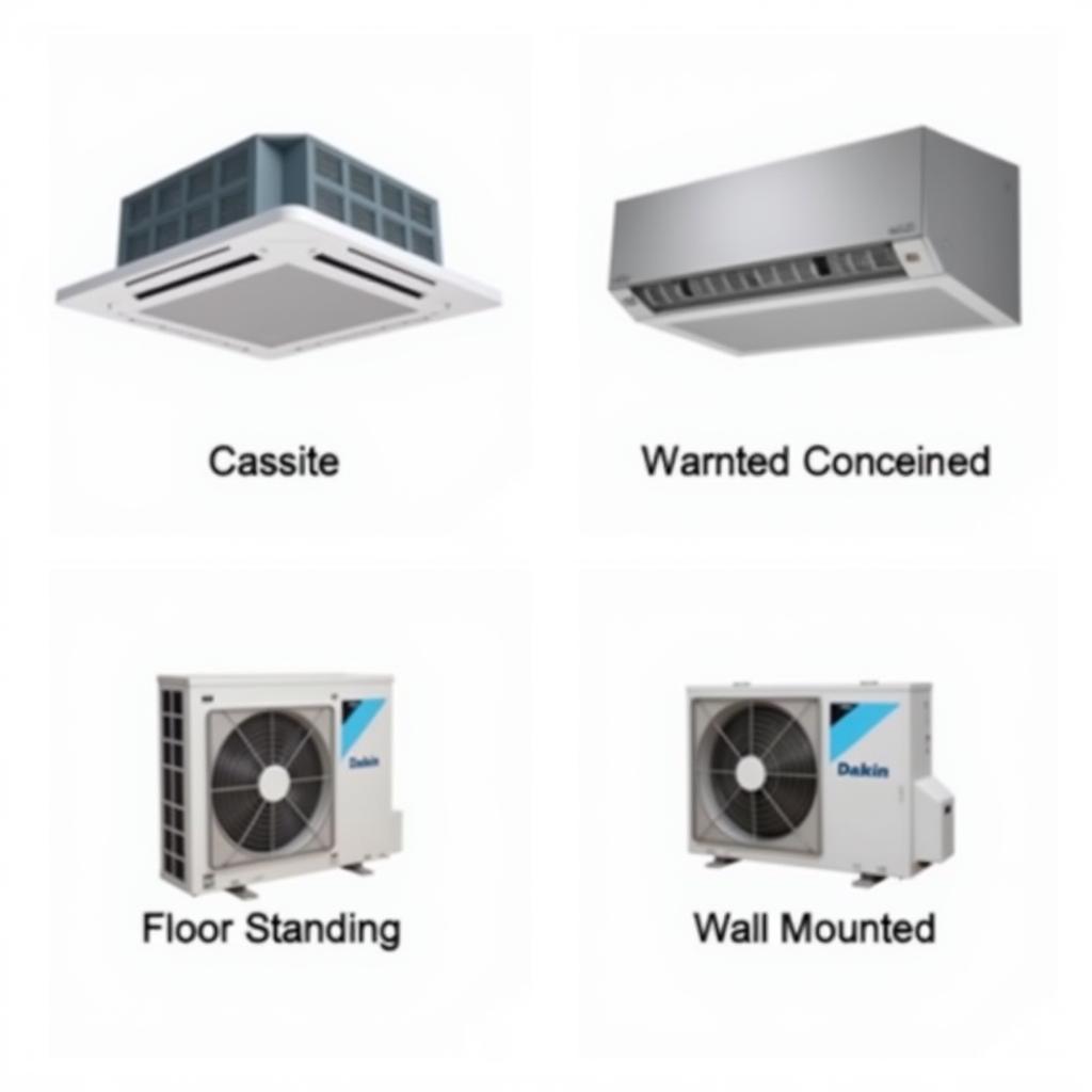 Daikin Fan Coil Unit Types Comparison