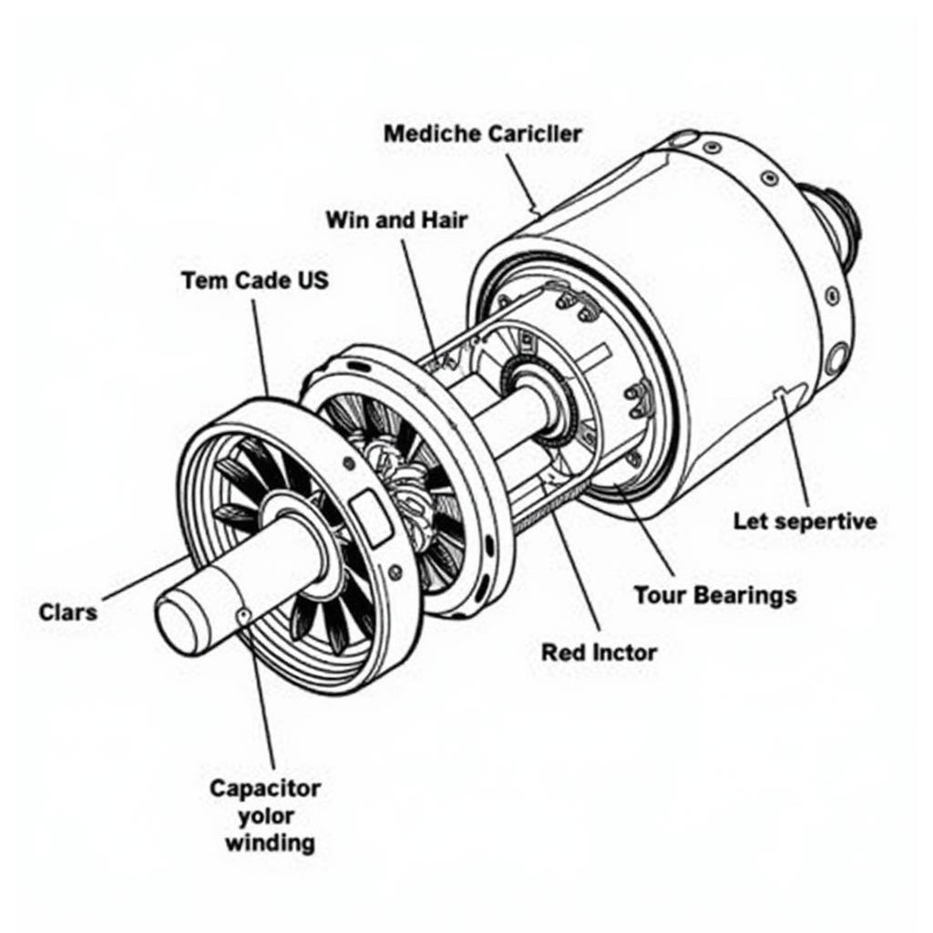 Daikin Fan Motor Components Diagram