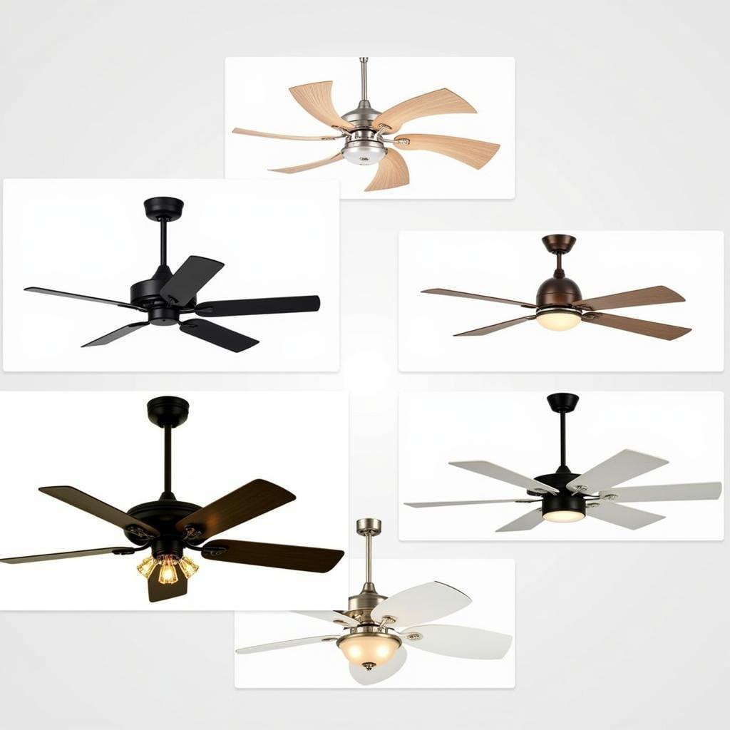 DC Ceiling Fan Types