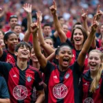 DC United Fans Celebrating