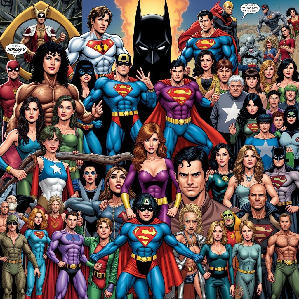 The diversity of the DC Universe