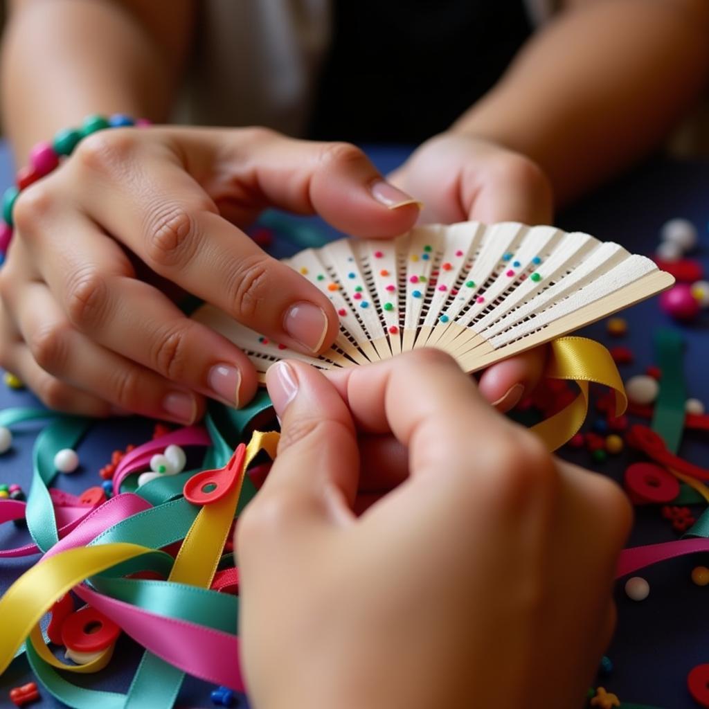 Decorating Hand Fan