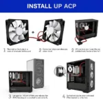 Deepcool 140mm Fan Installation