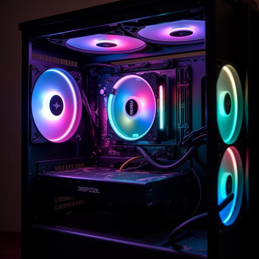 Deepcool RF120 RGB Fan Case Lighting