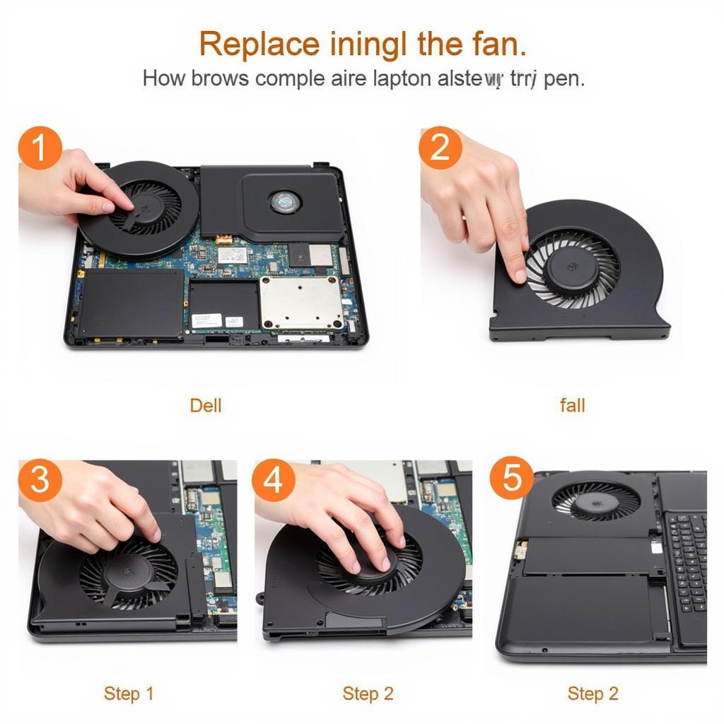 Replacing the Dell E5440 Fan