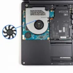 Dell Latitude 6410 Fan Location