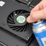 Cleaning the Dell N5030 Fan