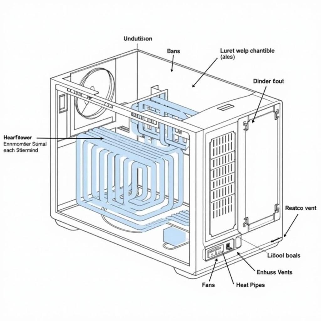 Dell XPS 9530 Fan System Diagram