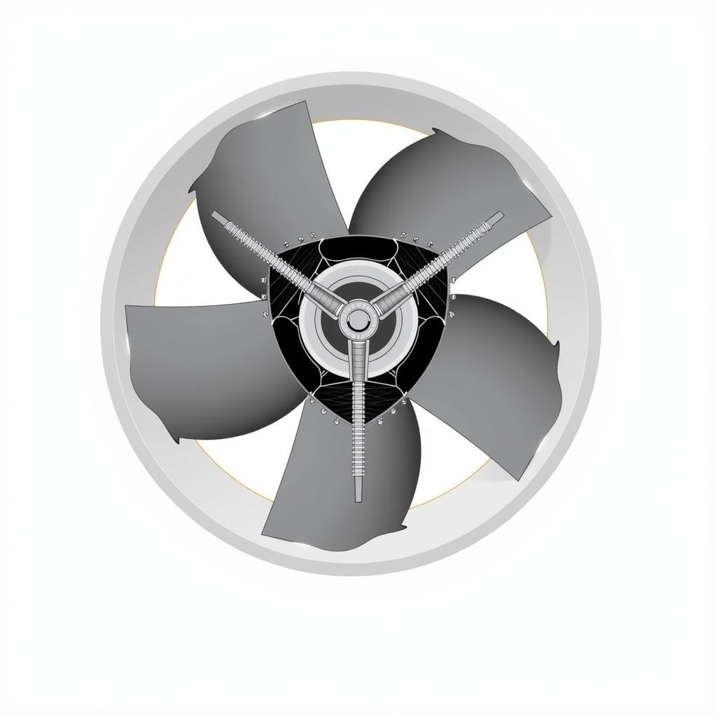 Diagram of a Delta Bearing Fan