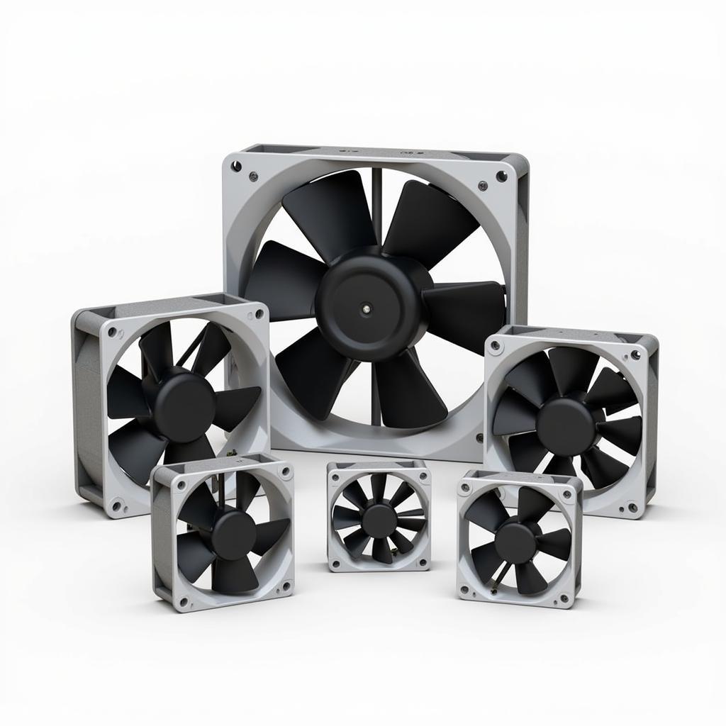 Different Types of Delta Electronics DC Brushless Fans