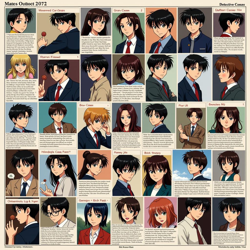 Detective Conan Analysis of Popular Cases