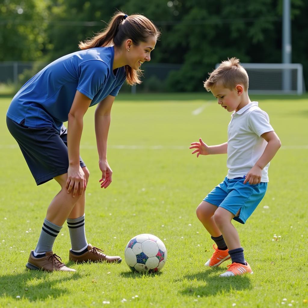 Developing Football Skills in Children