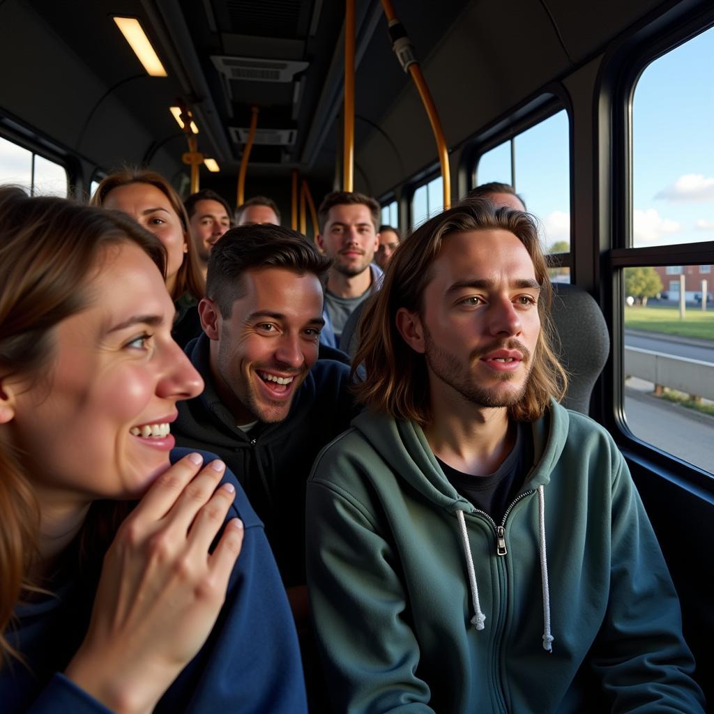 Fans Traveling to Game