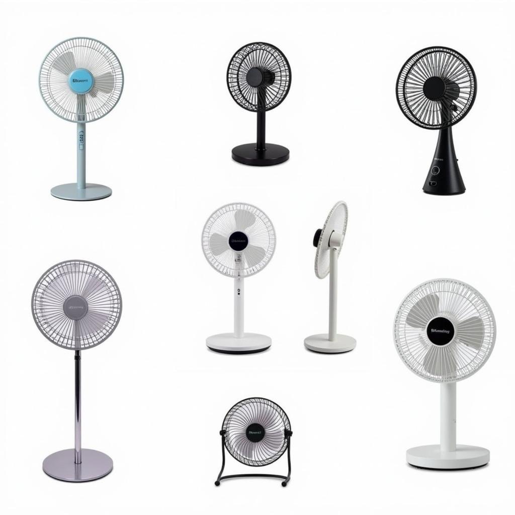 Various Bluetooth Fan Models