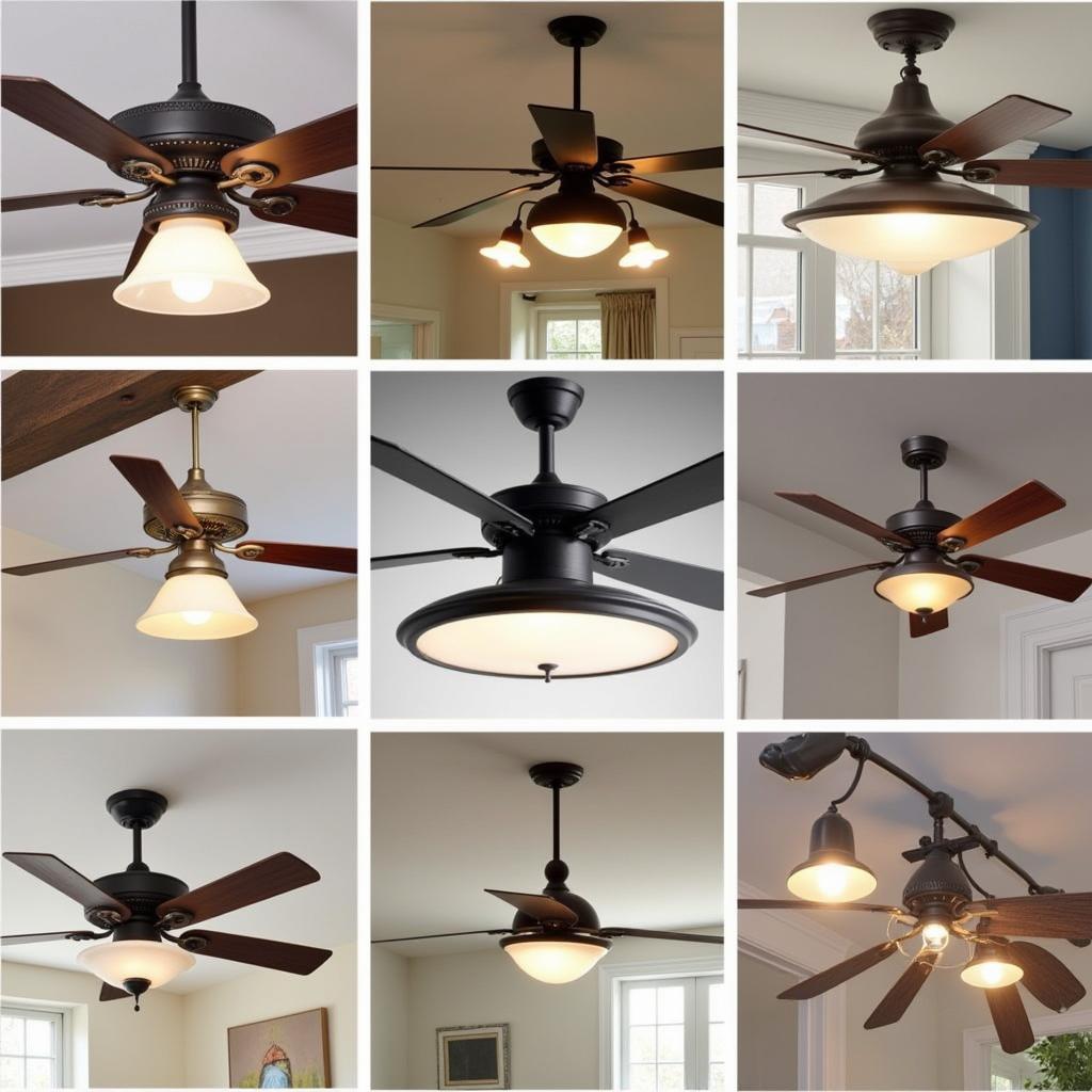 Different Fan Light Styles