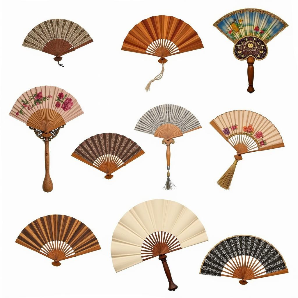 Variety of Hand Fan Mockup Styles