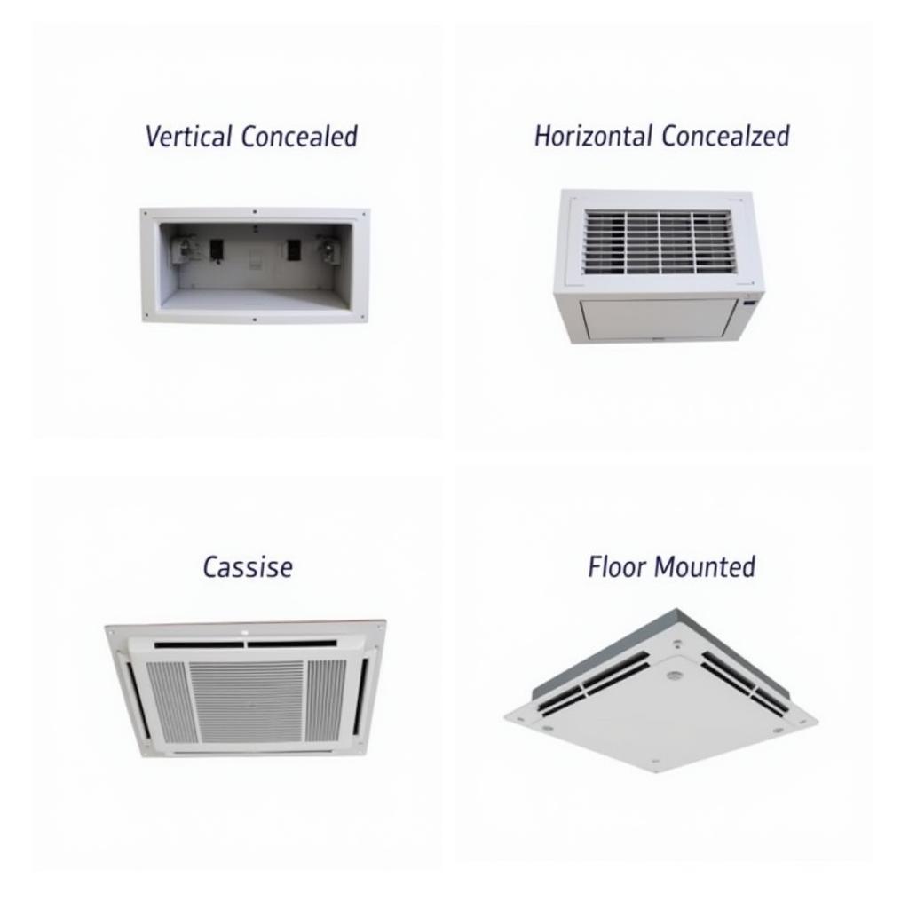 Different Types of Carrier Fan Coil Units