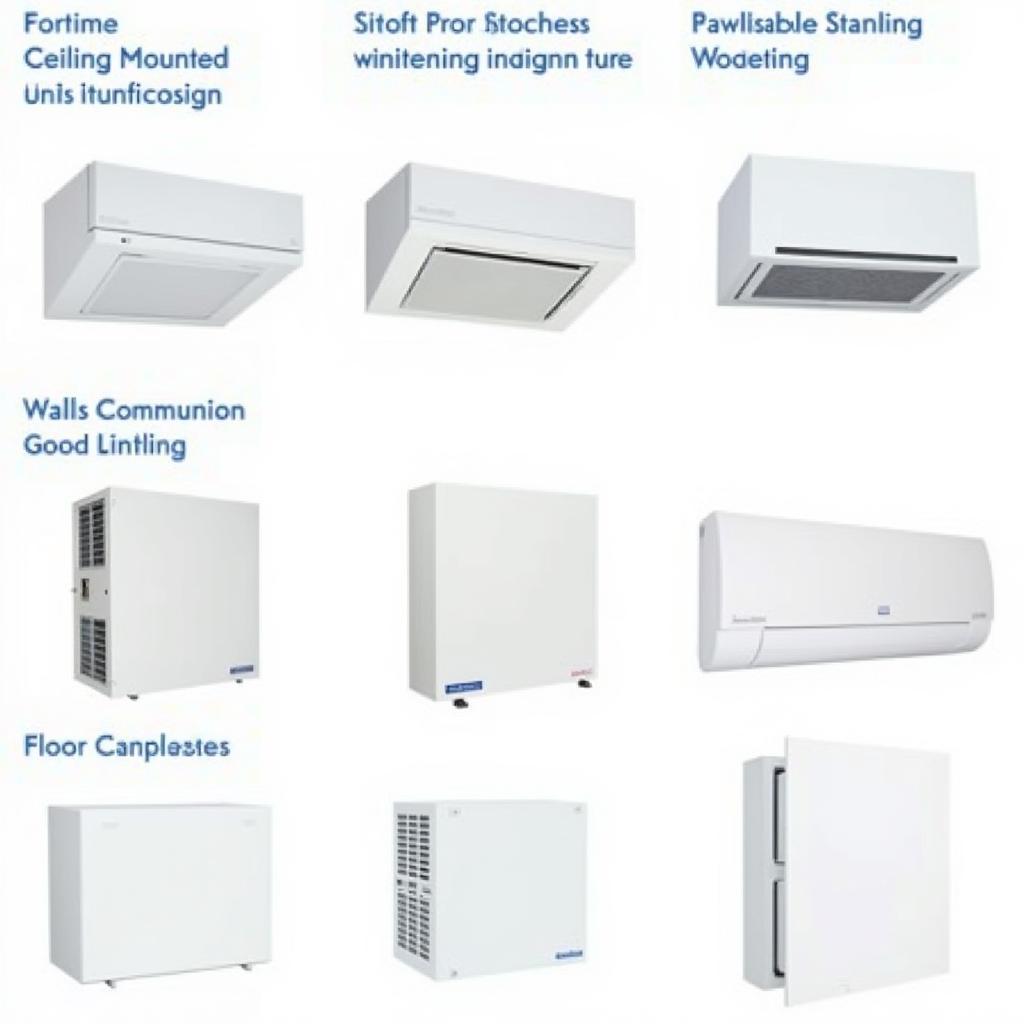 Different Types of Fan Coil Units