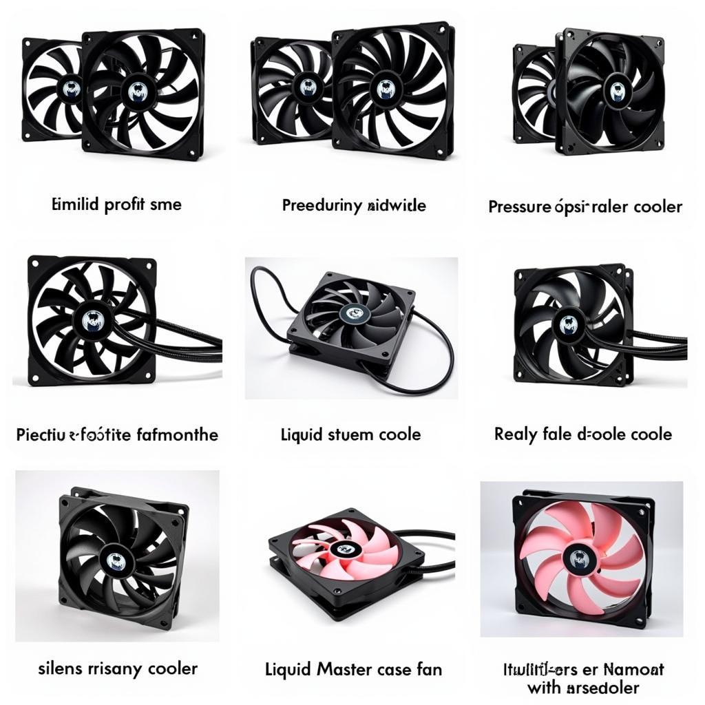 Different Types of Fan Cooler Master