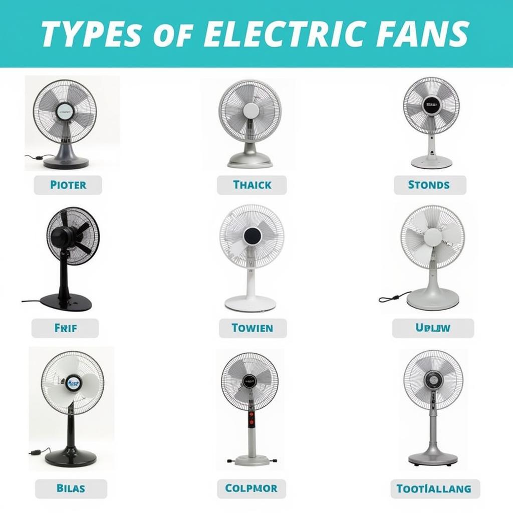 Different Types of Electric Fans