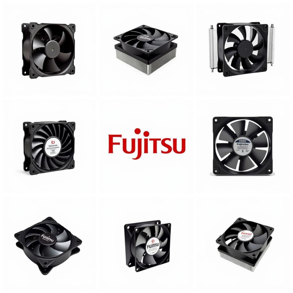 Various Fujitsu fan models