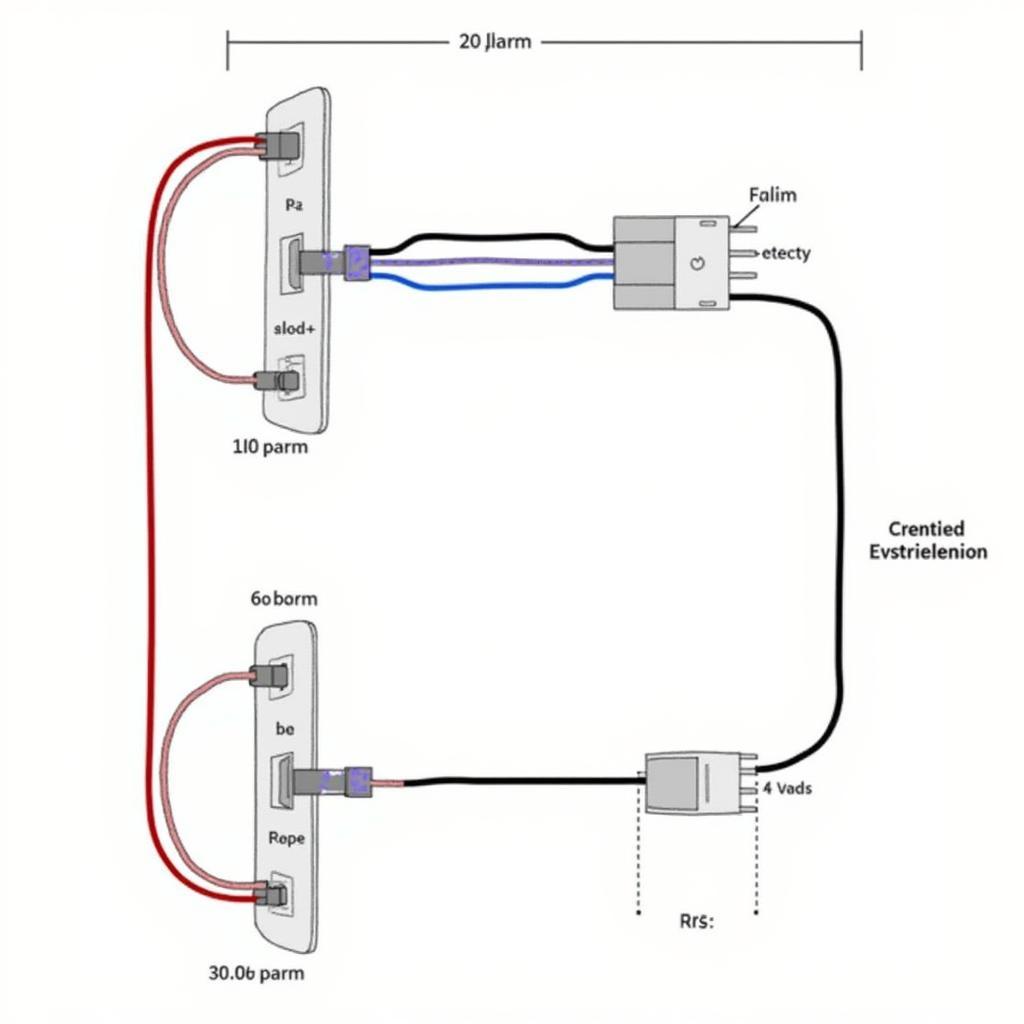 Diagram of Direct Fan Connection Between Different Brands