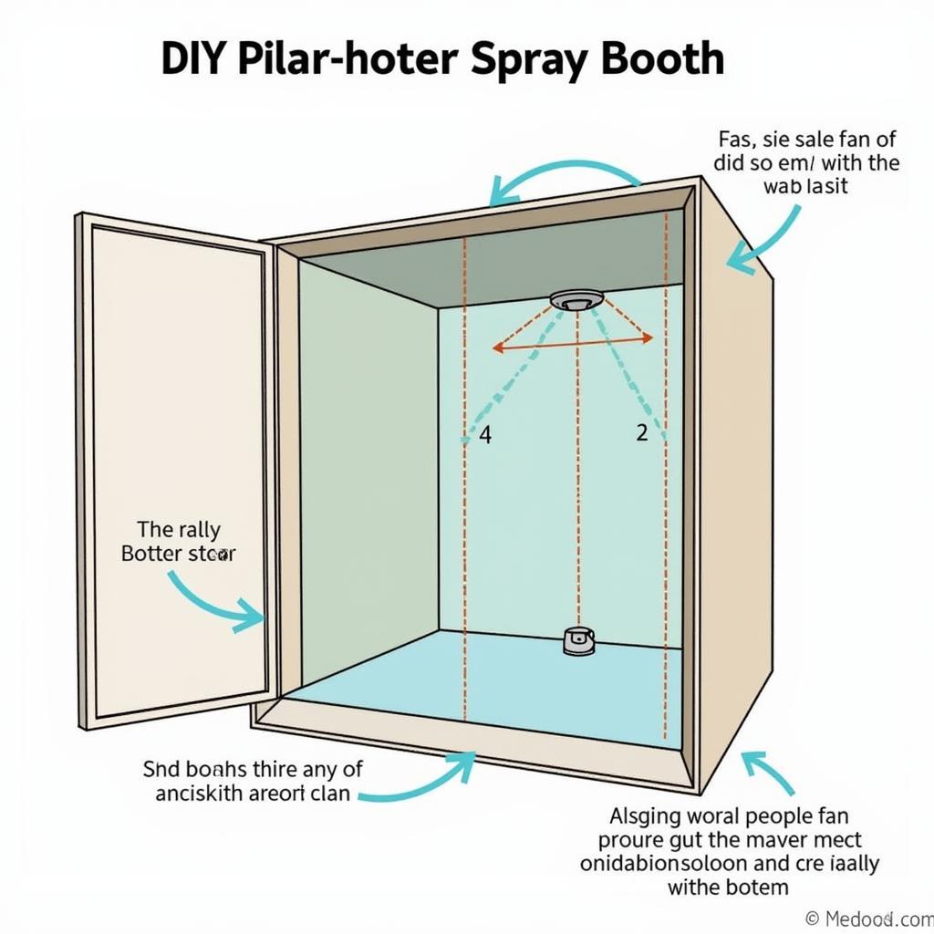 DIY Airbrush Spray Booth Fan Setup