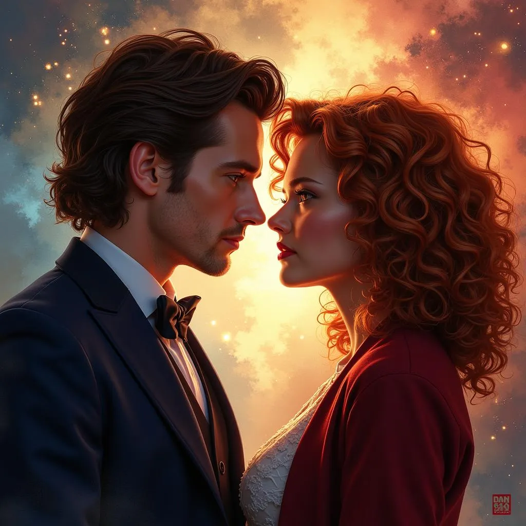 Doctor Who and River Song Fan Art