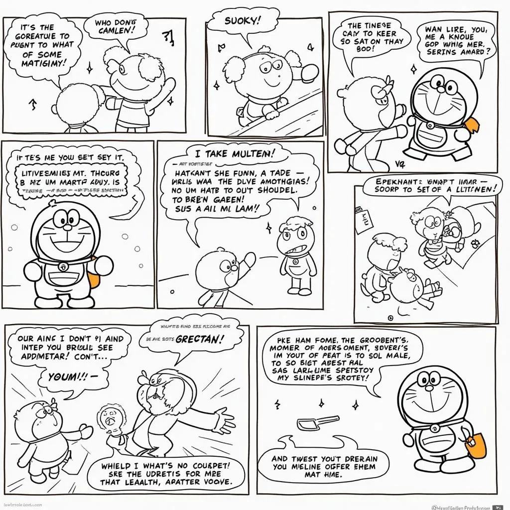 Doraemon Fan Comic