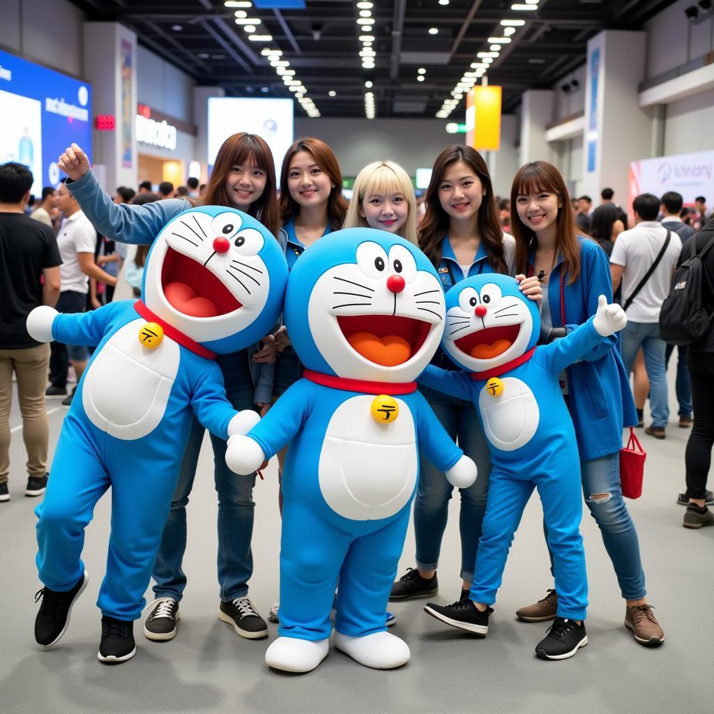 Doraemon fan gathering in Vietnam