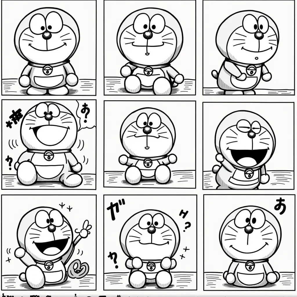 Doraemon Manga Art