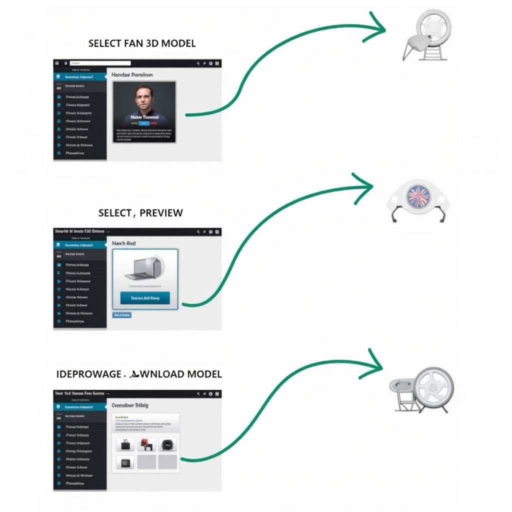 Downloading a Fan 3D Model