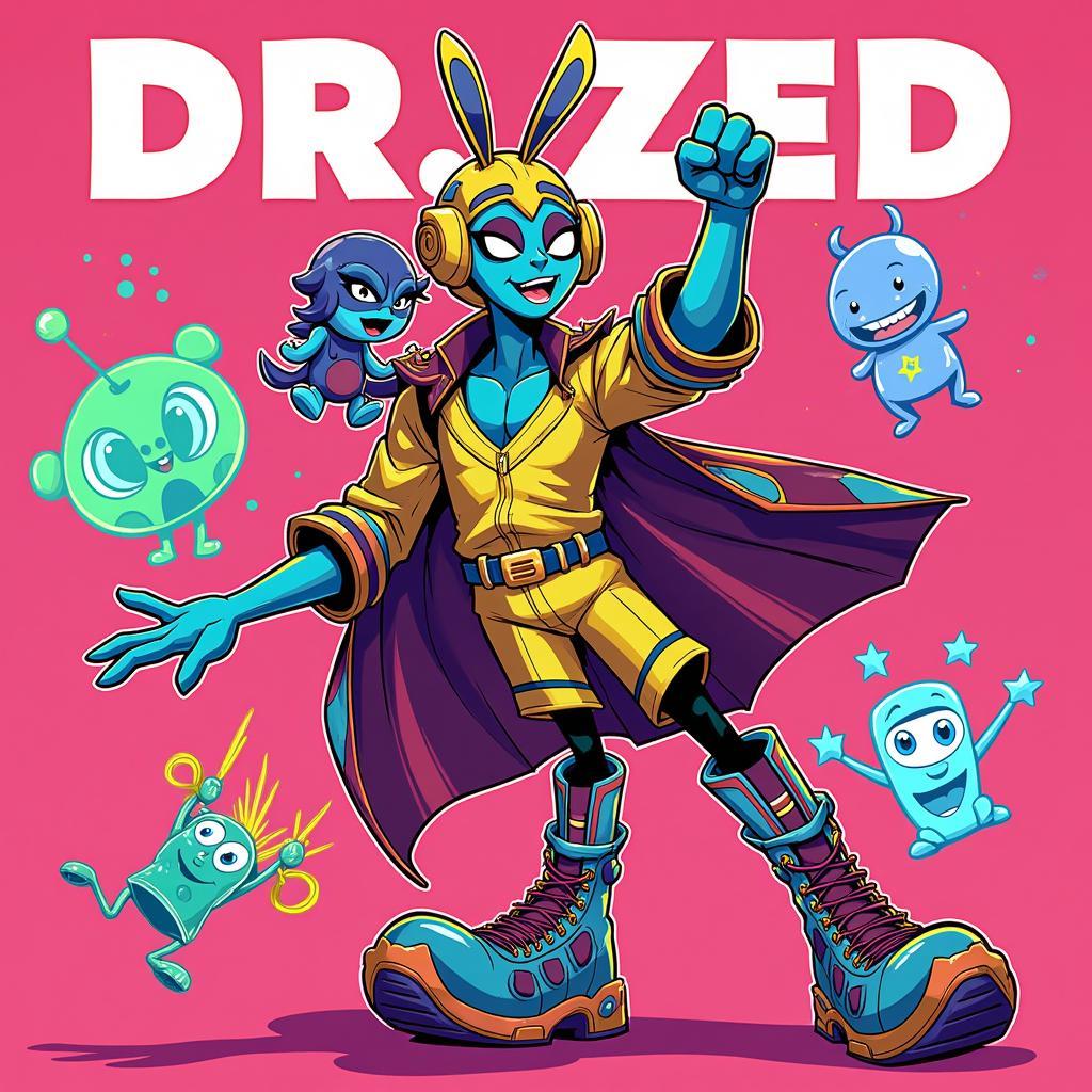 Dr. Zed Digital Illustration