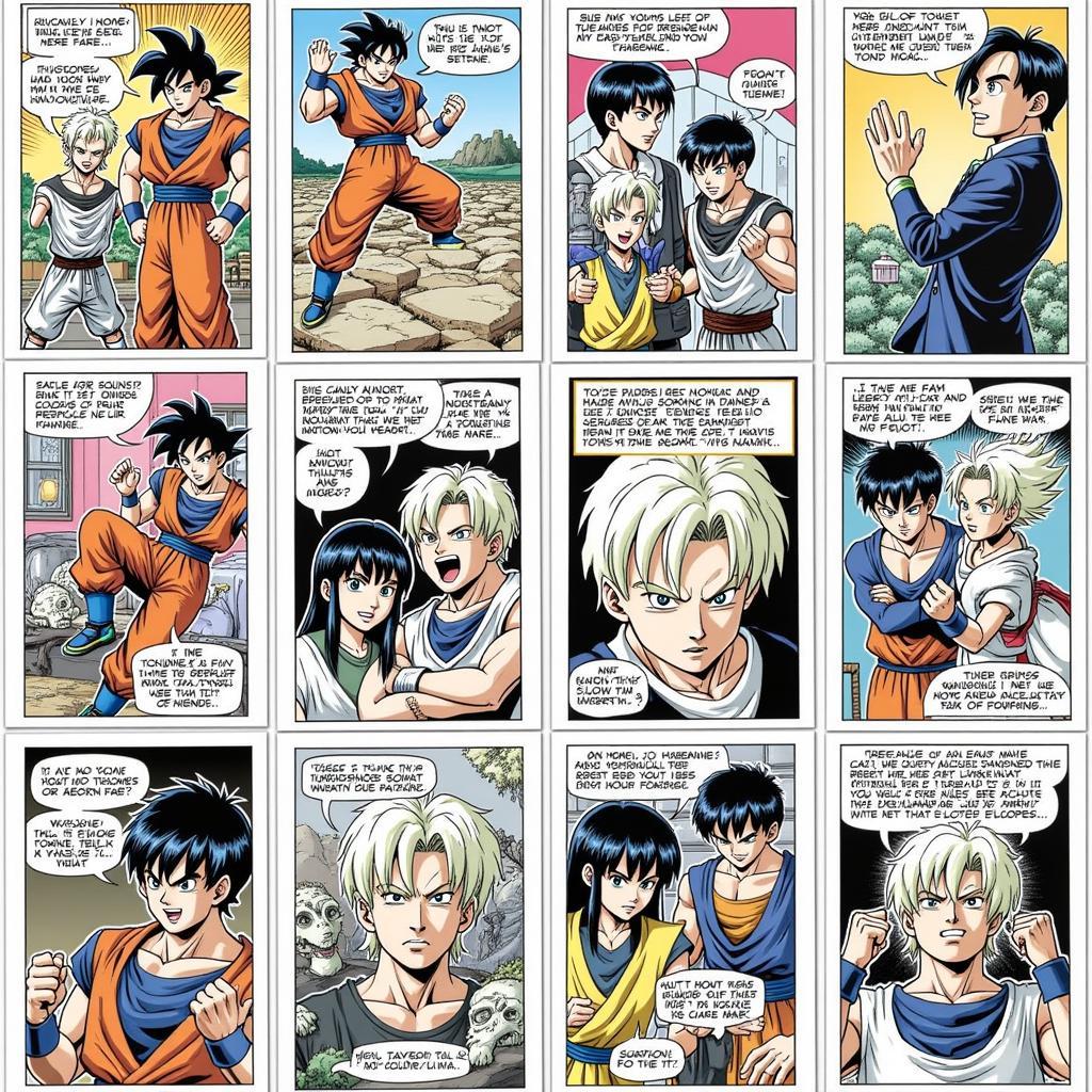 Dragon Ball After Fan Manga Examples