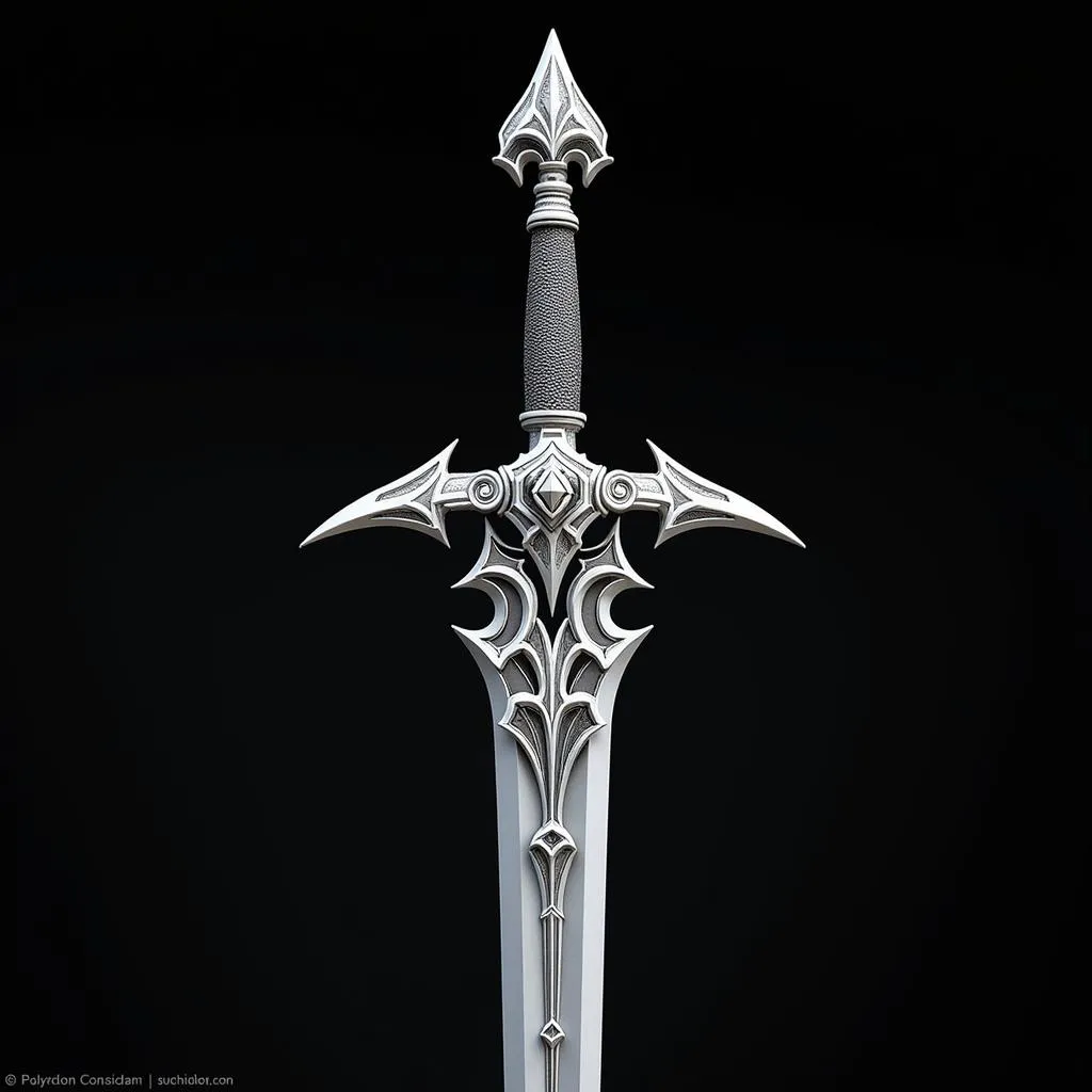 Dark Souls 3 Fan Art: A Sculpture of Artorias' Greatsword