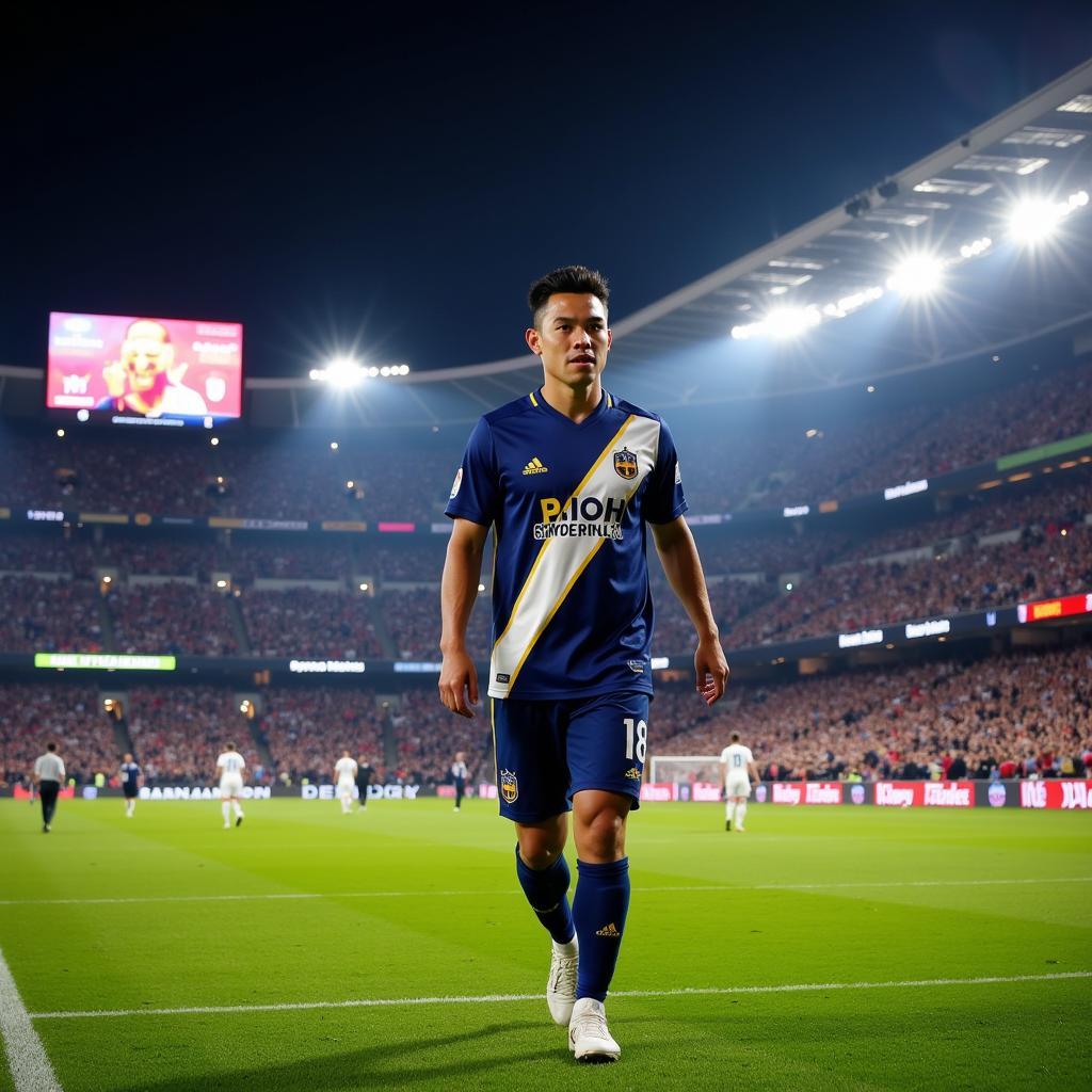 Duong Yen making his LA Galaxy debut