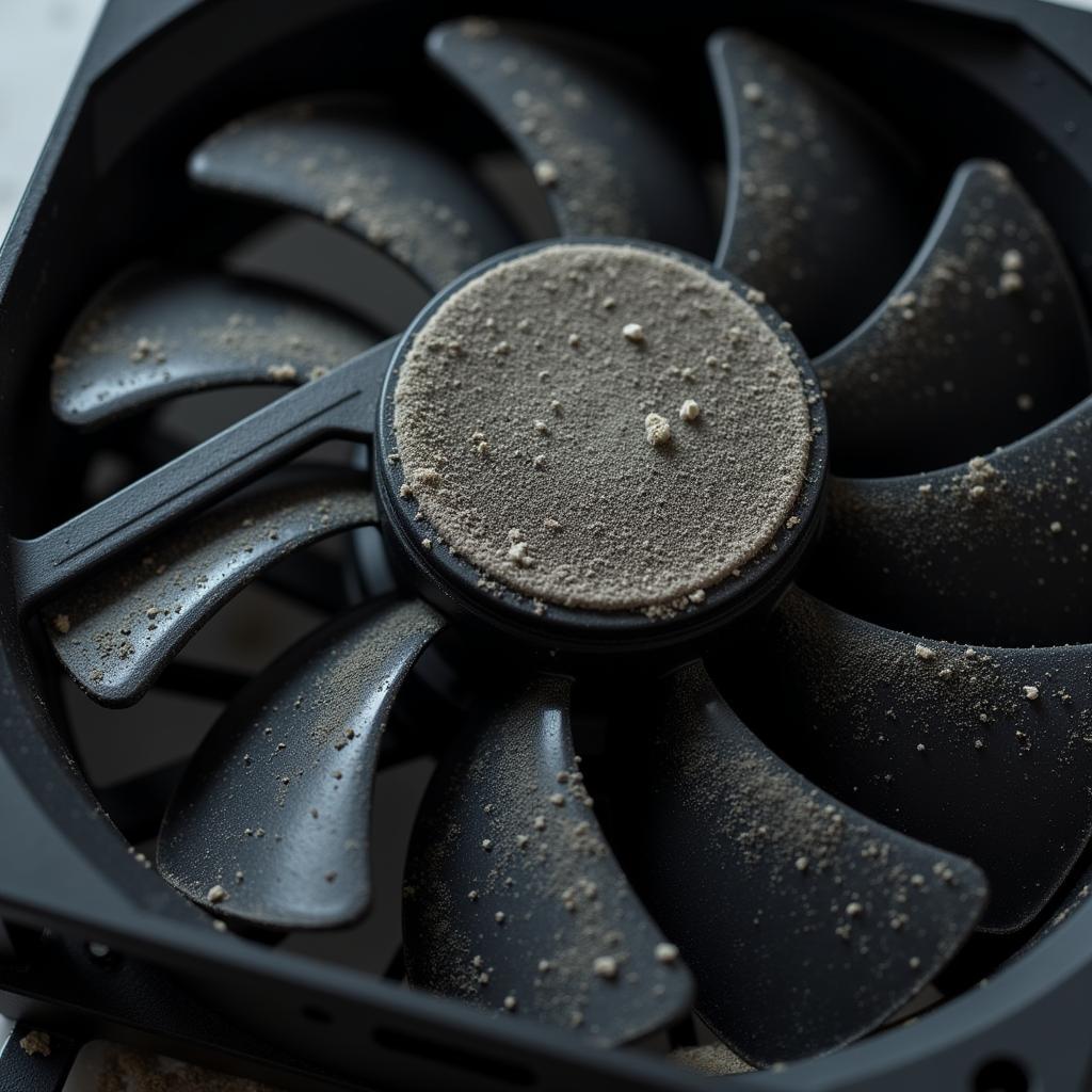 Dust Clogged Fan