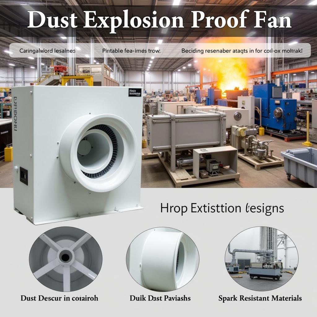 Dust Explosion Proof Fan