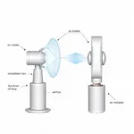 Dyson bladeless fan components diagram