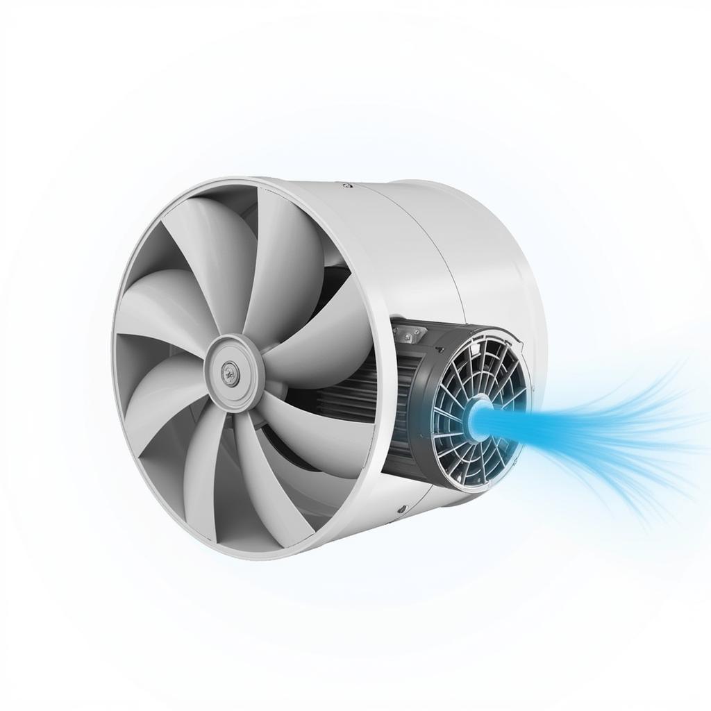 EBM Axial Fan Internal Components