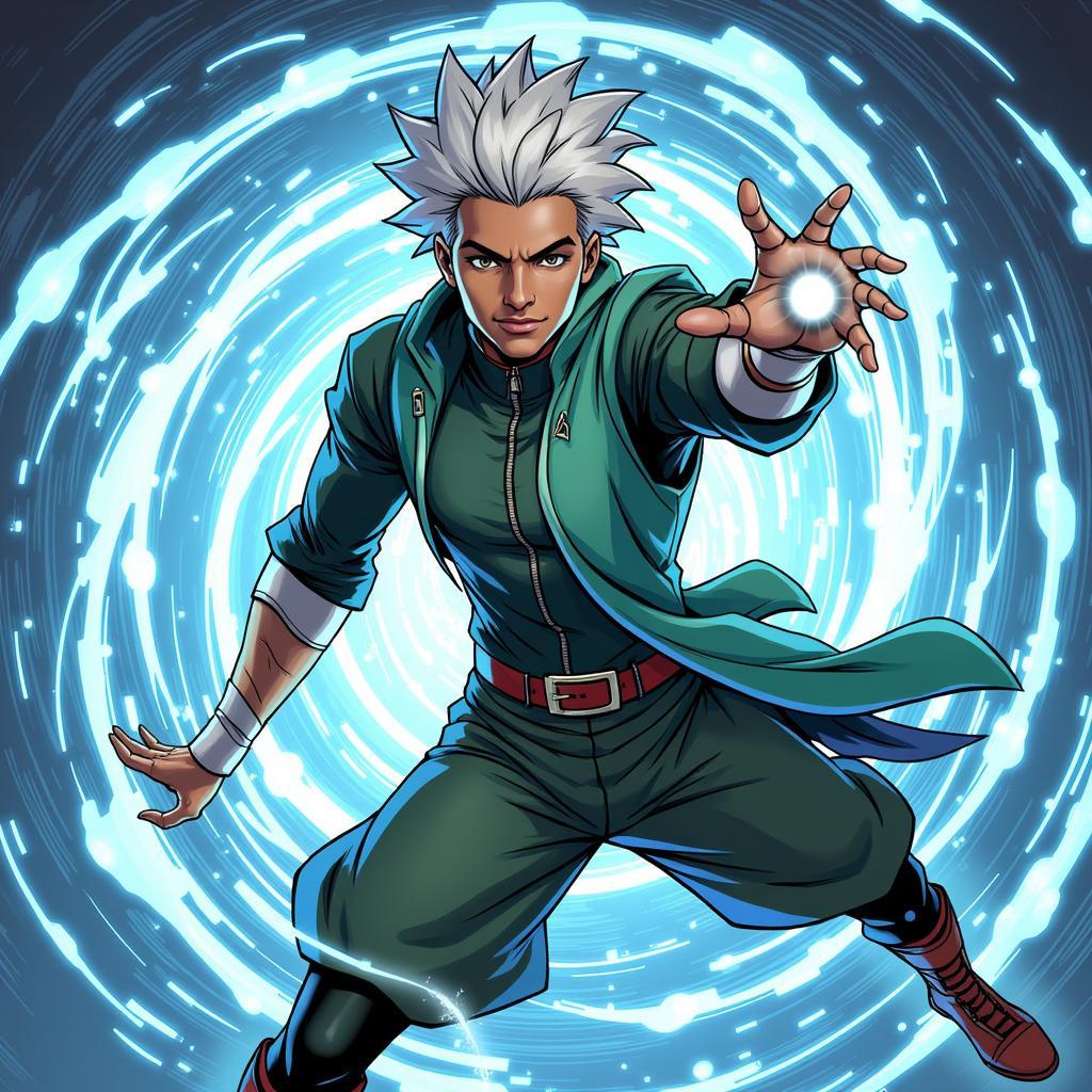 Ekko Activating his Z-Drive Device