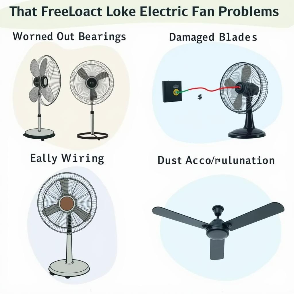 Common Electric Fan Problems