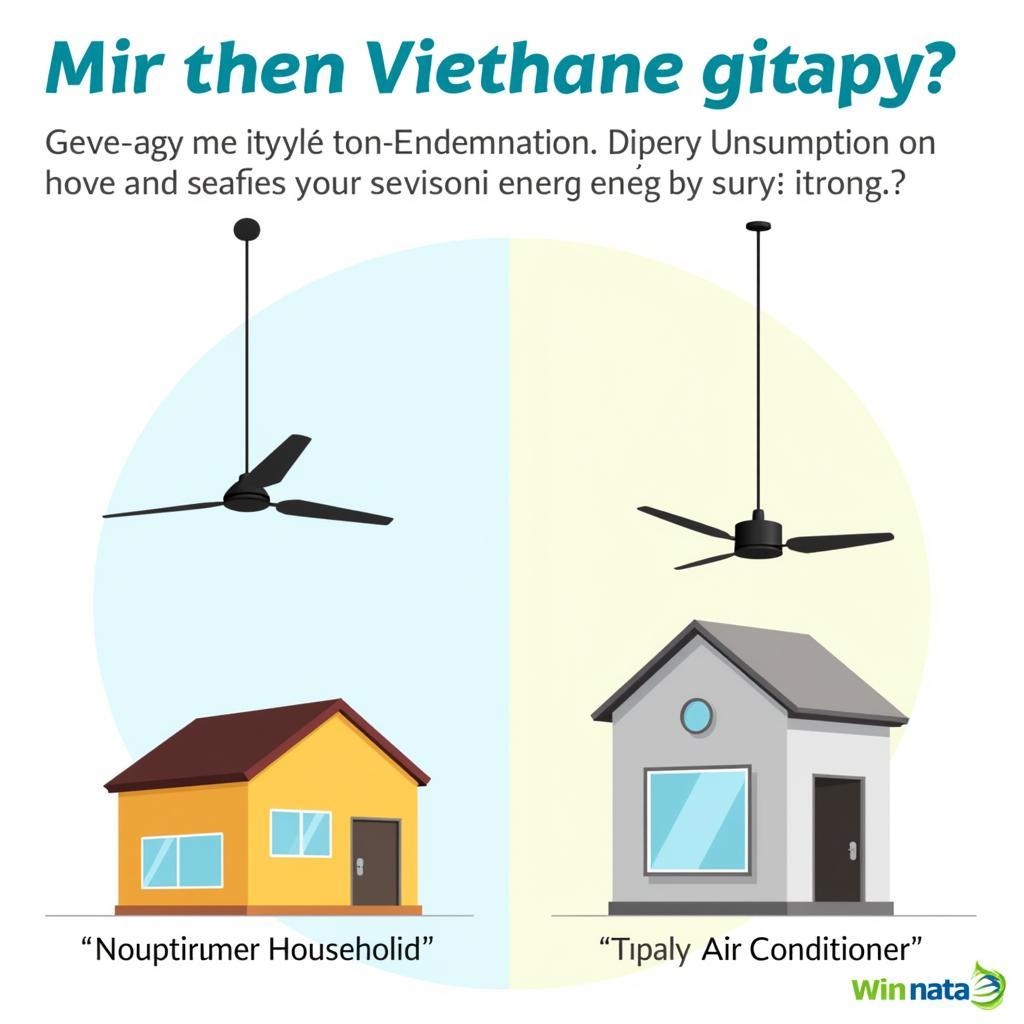 Electrical Ceiling Fan Energy Efficiency in Vietnam